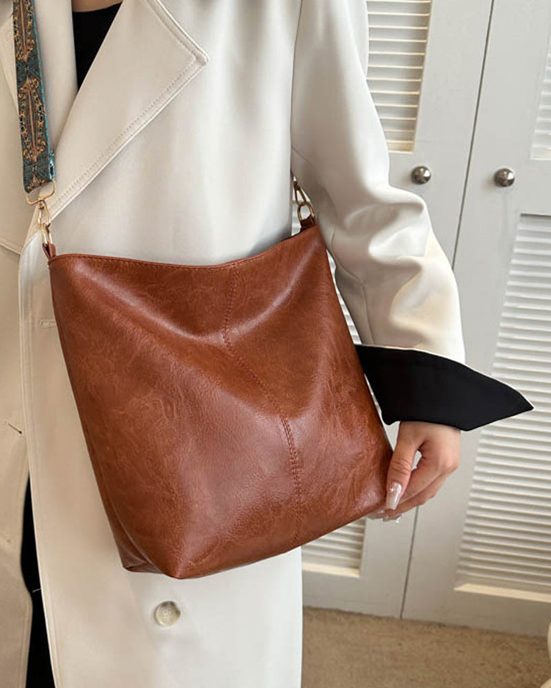 Mia™ - Beuteltasche mit großem Fassungsvermögen und Vintage-Schultergurt