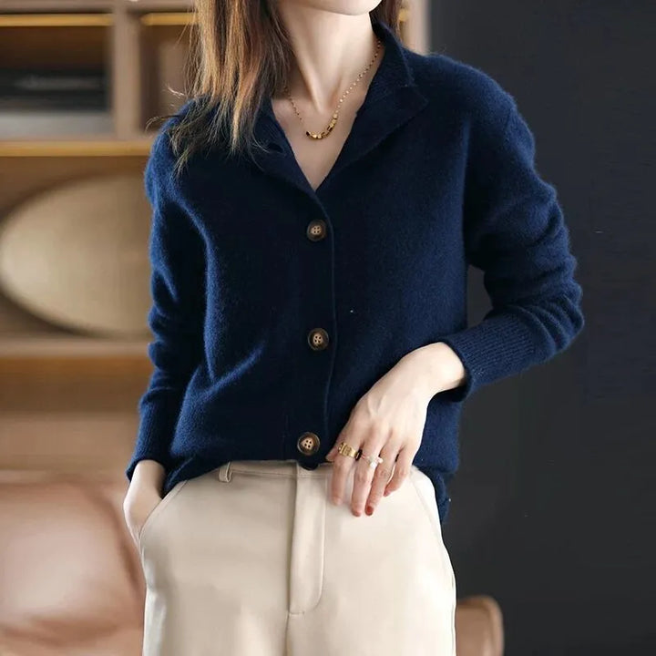 Greta™ – Stilvolle, bequeme, weiche Strickjacke - Modefluss