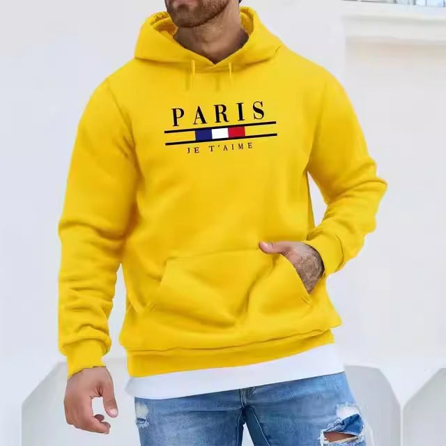 Autumn And Winter Printing Long Sleeve Loose-fitting Hoodie - Modefluss