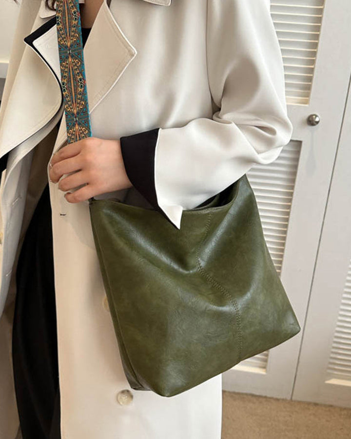 Mia™ - Beuteltasche mit großem Fassungsvermögen und Vintage-Schultergurt