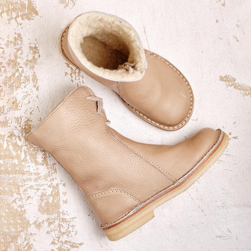 Olivia™ - Bequemer wasserdichter Stiefel mit Wollfutter