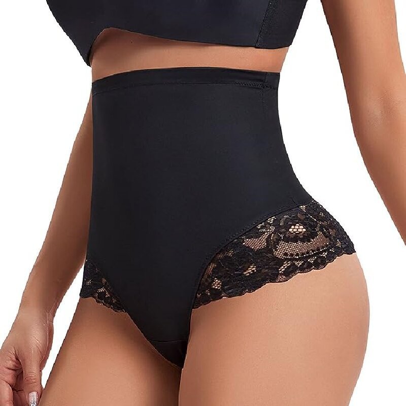 Large Size Belly Contraction Lace Hip Lifting Gridles Pants Underwear - Modefluss