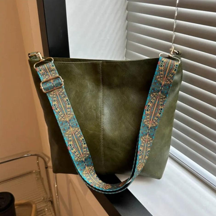 Mia™ - Beuteltasche mit großem Fassungsvermögen und Vintage-Schultergurt