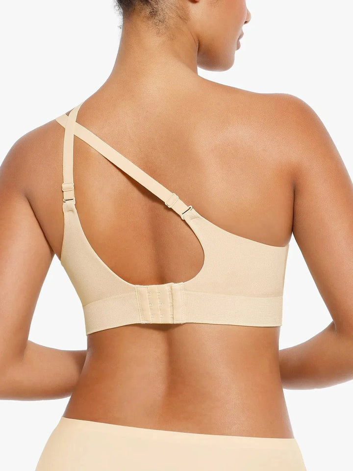 Seamless Wireless Push-Up V-Neck Bra Butt-Lifting Shorts Set