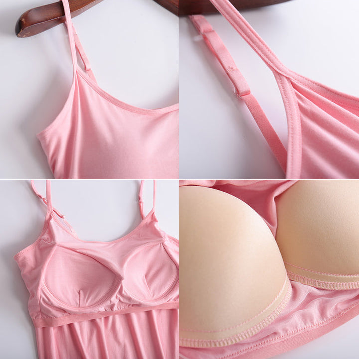Luisa™ - CamiTank Spaghetti-Top mit integriertem BH
