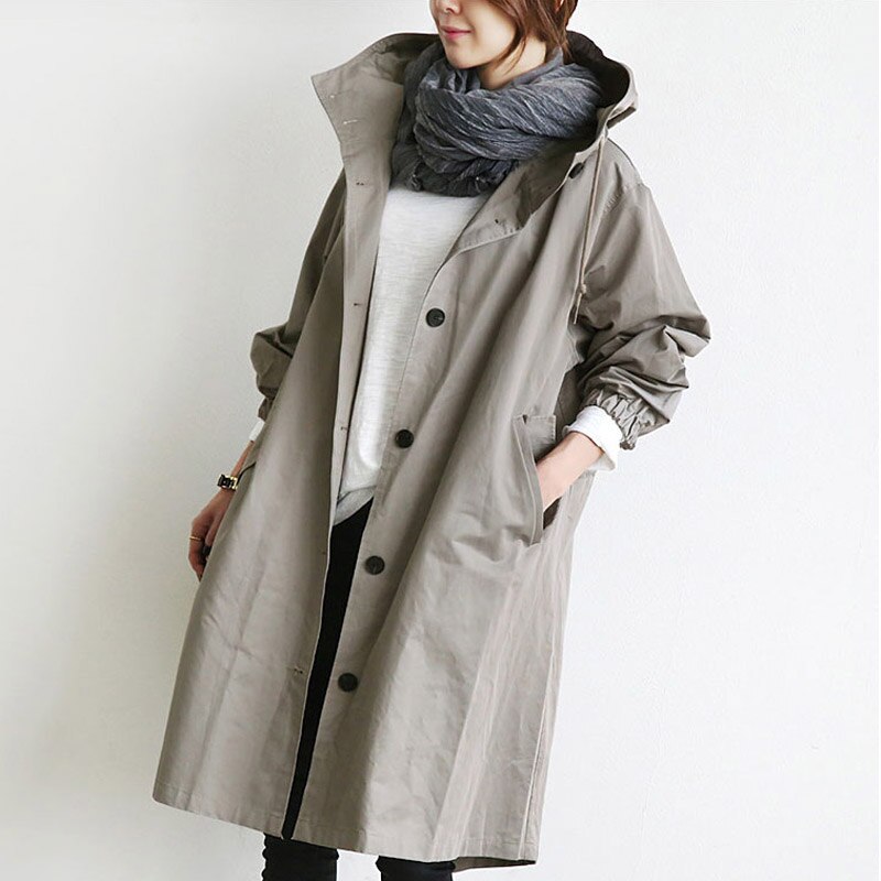 Luna™ – stylischer wasserabweisender Trenchcoat - Modefluss