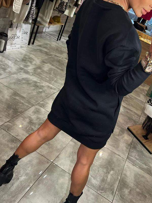 Erika™ – Stilvolles warmes Pulloverkleid