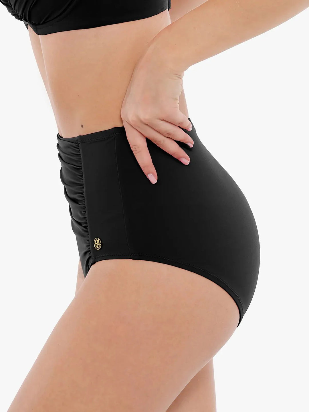 Shapewear Ruched Tummy Control Bikini Brief - Modefluss