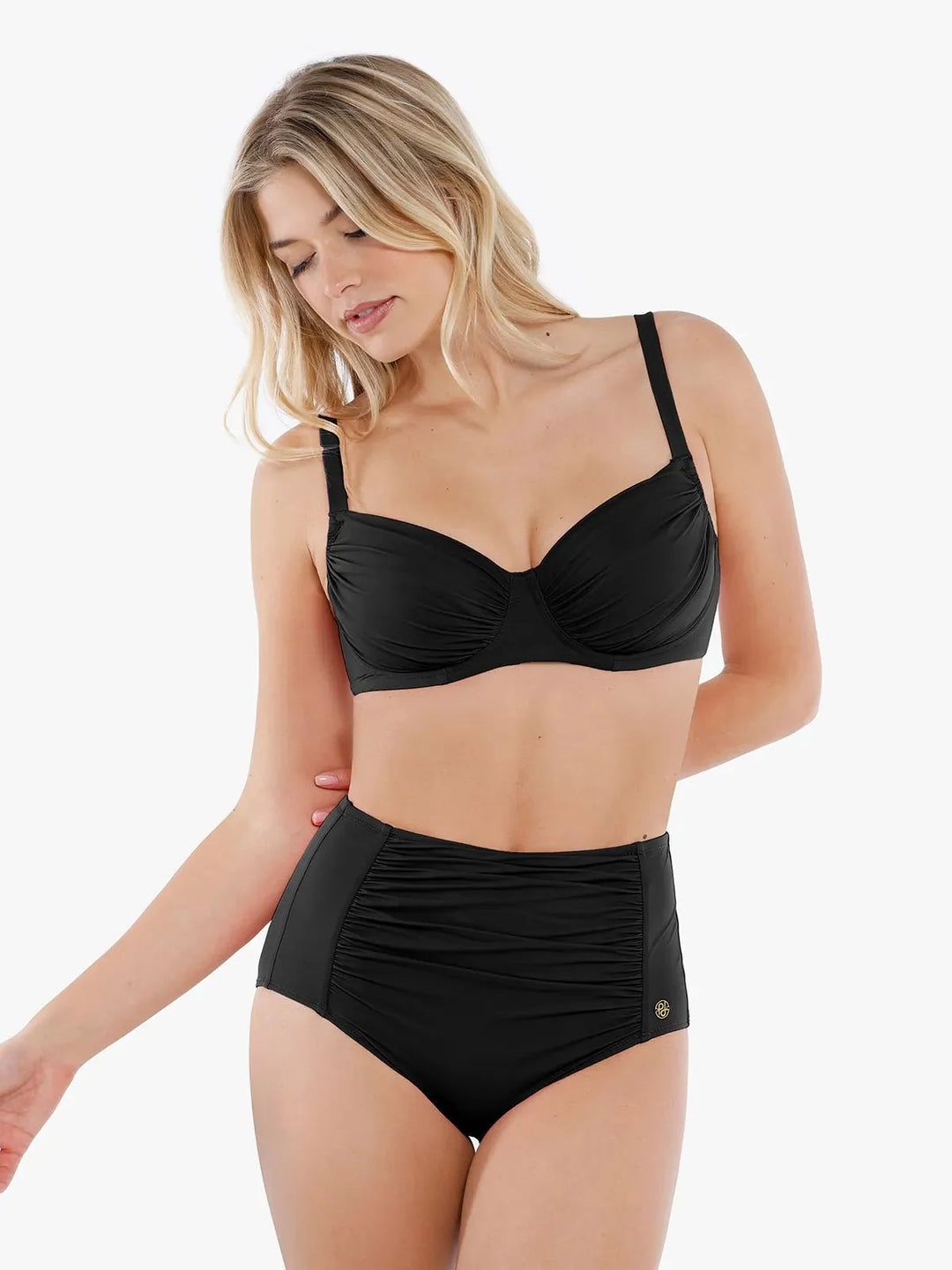 Shapewear Ruched Tummy Control Bikini Brief - Modefluss