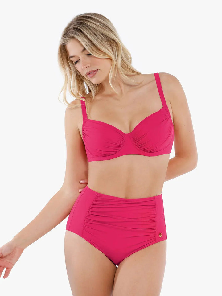 Shapewear Ruched Tummy Control Bikini Brief - Modefluss