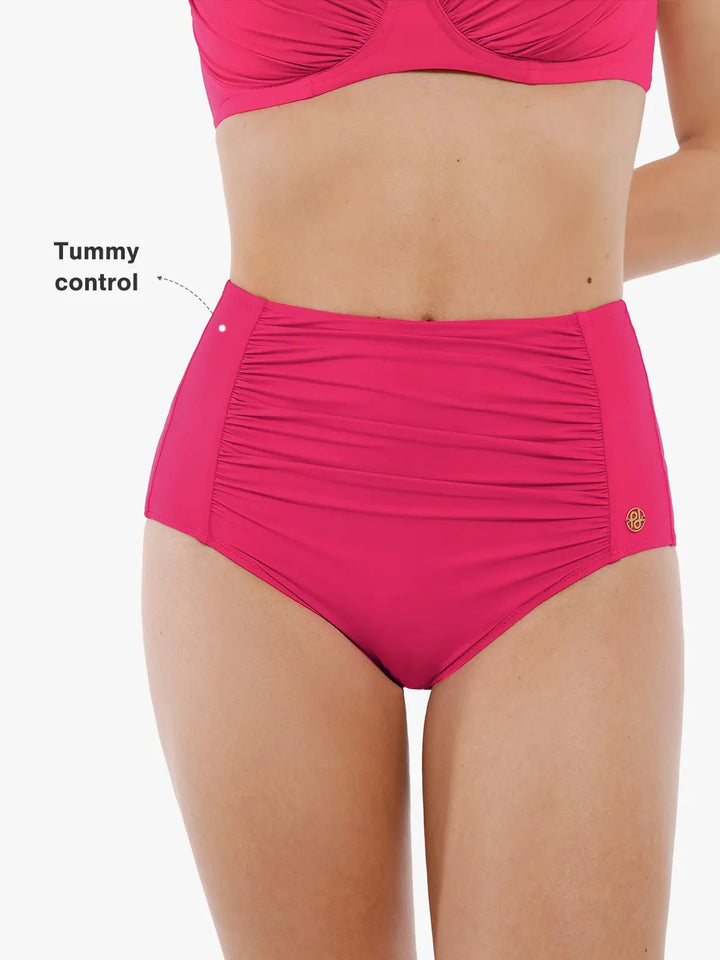 Shapewear Ruched Tummy Control Bikini Brief - Modefluss