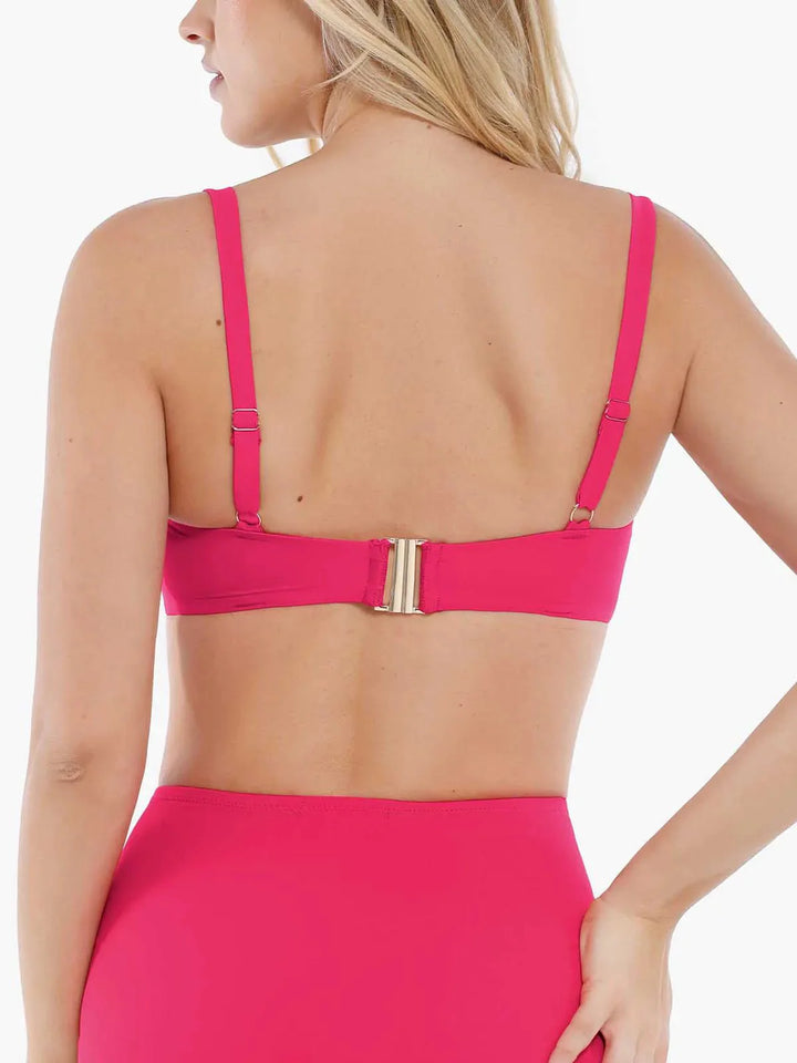 Shapewear Ruched Underwire Bikini Top - Modefluss