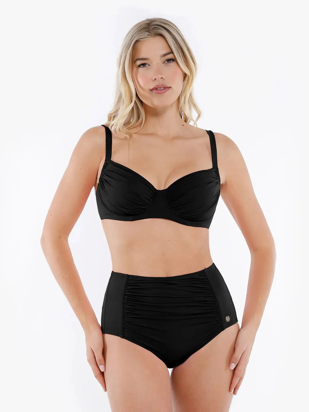 Shapewear Ruched Underwire Bikini Top - Modefluss