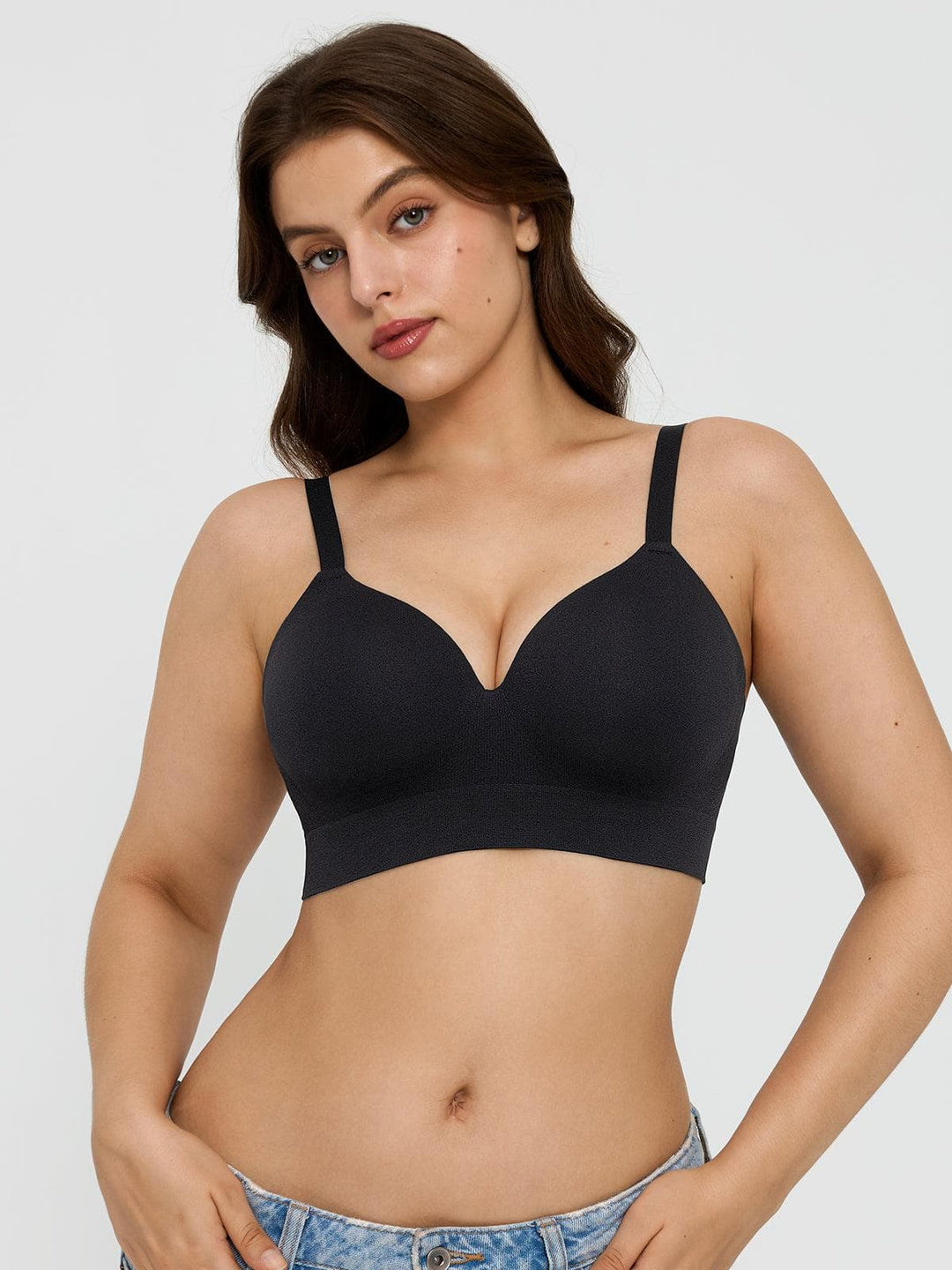 4-Pack ContourLift™  Seamless Wireless Shaping Push Up Bra Bundle