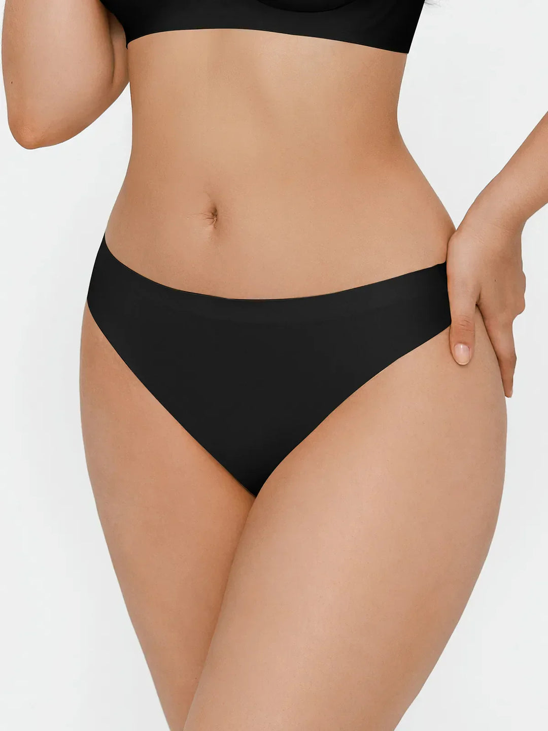 3-Pack Featherweight No-Show Thong Set