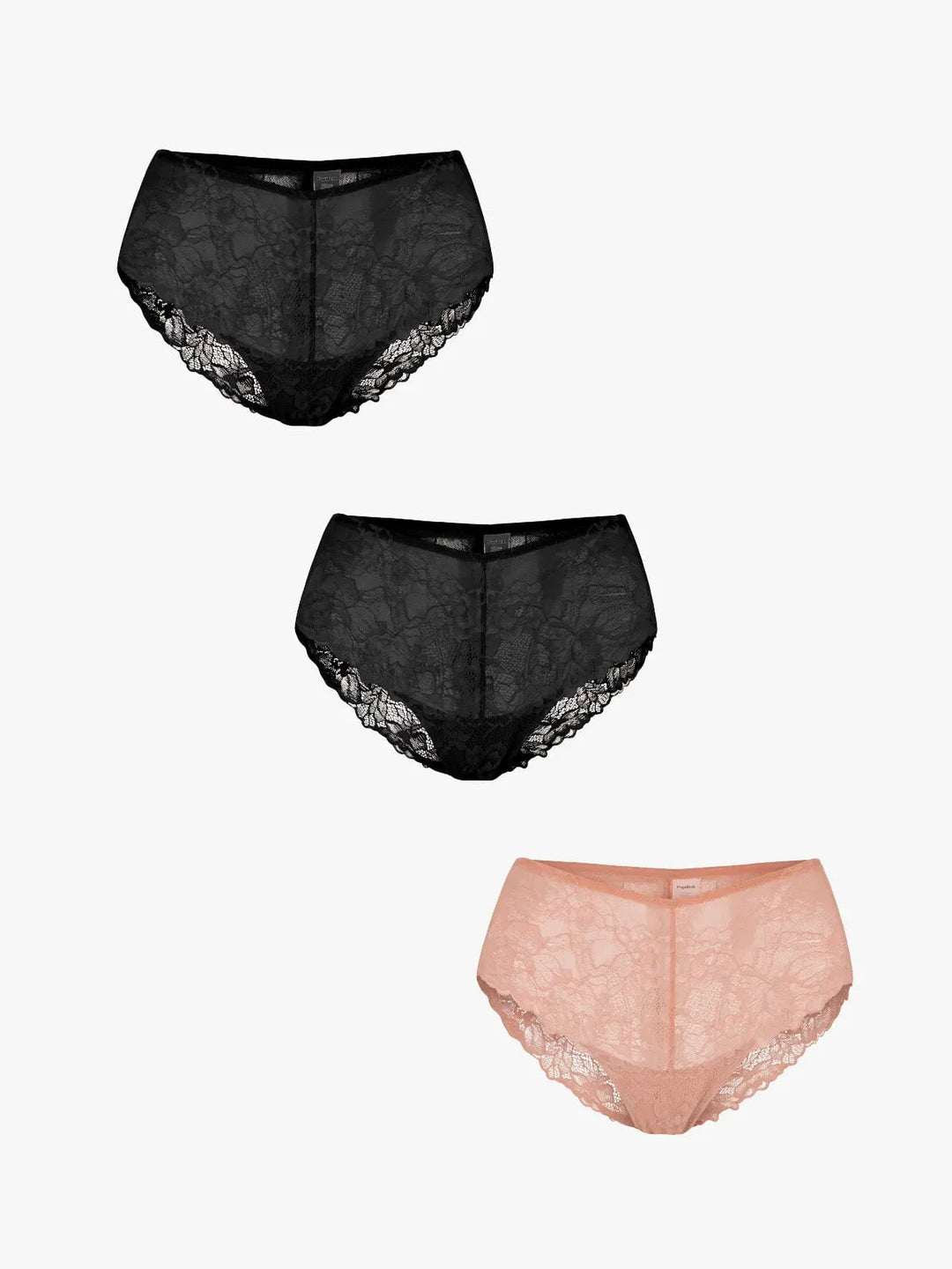 3-Pack Mid-Rise Lace Brief Bundle