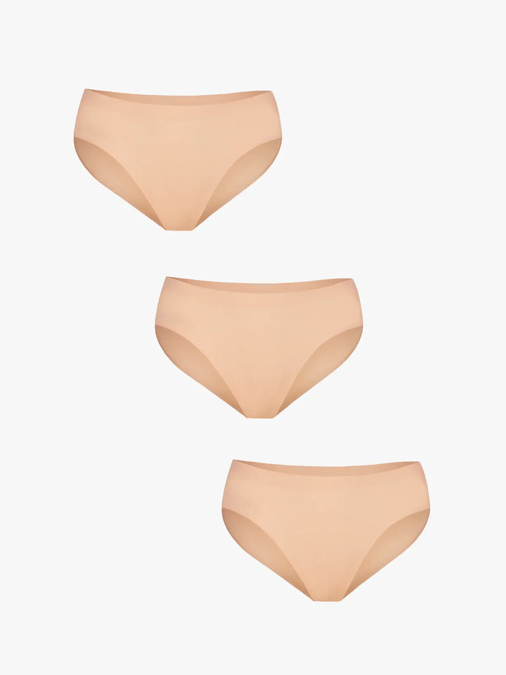 3-Pack Seamless High-Stretch Bikini Set