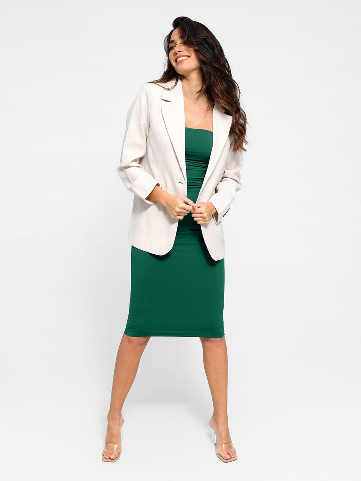 Shapewear Slimming Midi Tube Dress or Bandeau Shawl or Set - Modefluss