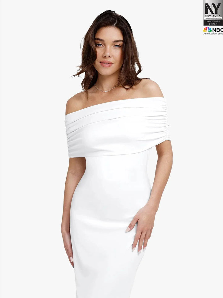 Bluetag Cooling Ruched Bandeau Shawl - Modefluss