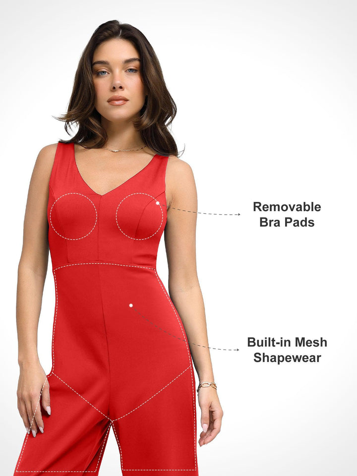Shapewear Built-In Sculpting Midi Dress or Jumpsuit - Modefluss