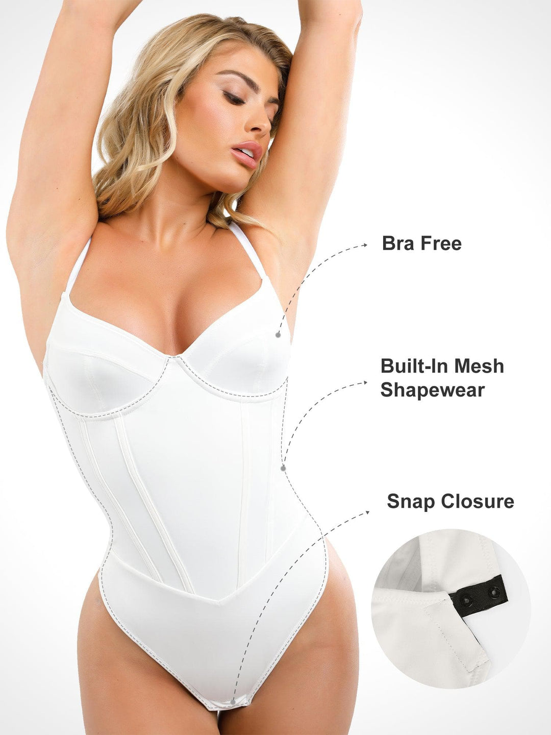 Shapewear Hourglass Corset Maxi Dress or Thong Bodysuit - Modefluss