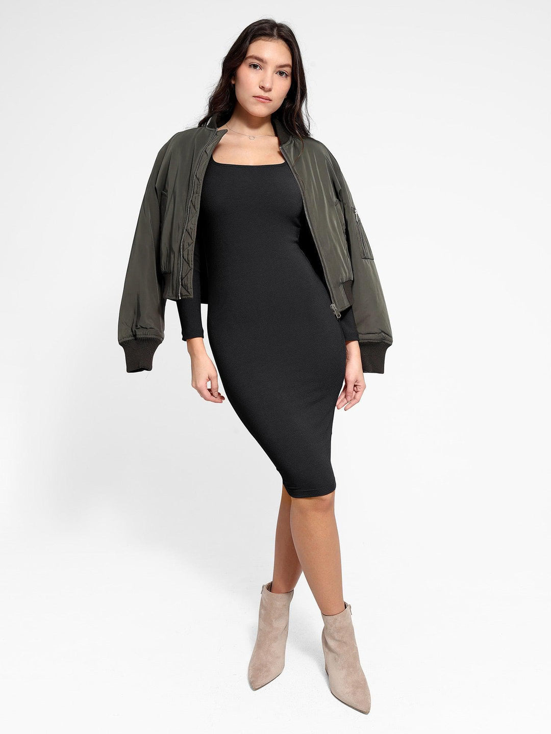 Shapewear Slimming Modal Dresses - Modefluss