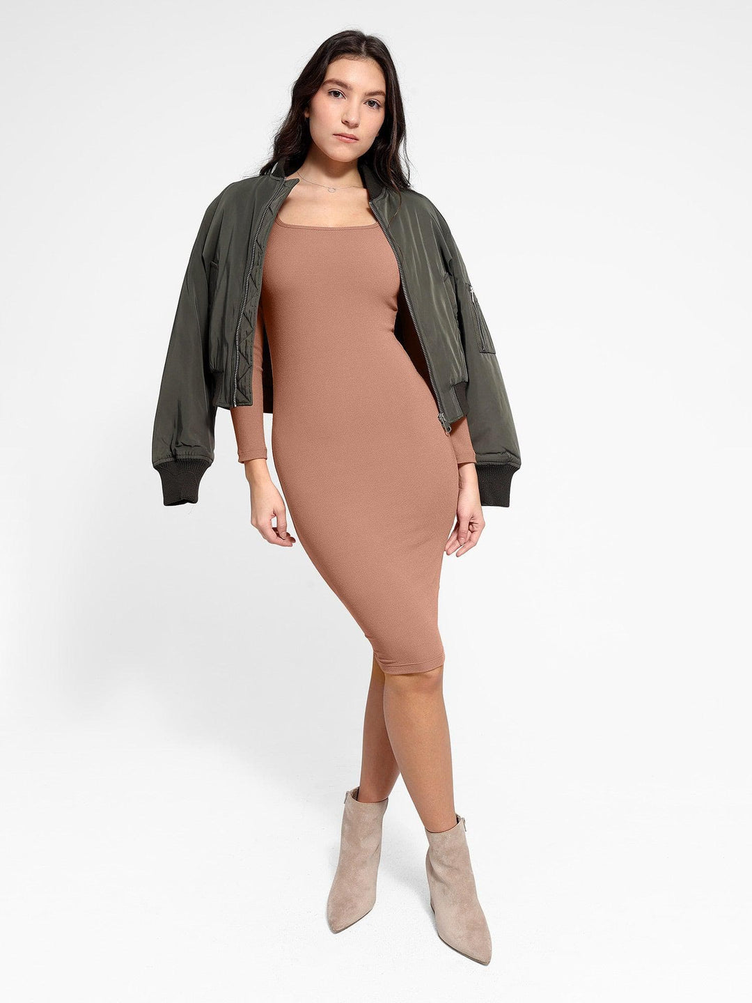 Shapewear Slimming Modal Dresses - Modefluss