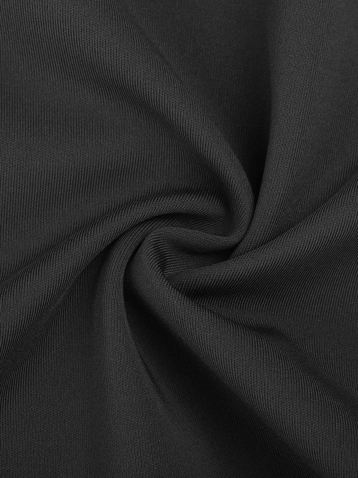Shapewear Off-the-Shoulder Side Slit Slimming Maxi Dress - Modefluss