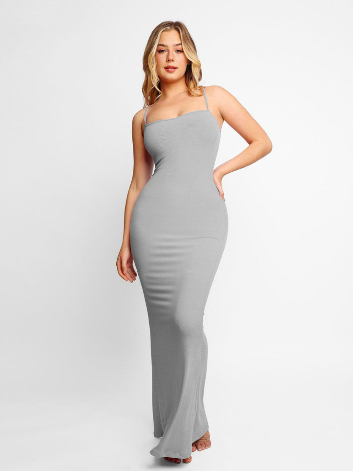 Shapewear Modal Slimming Maxi Slip Dress - Modefluss
