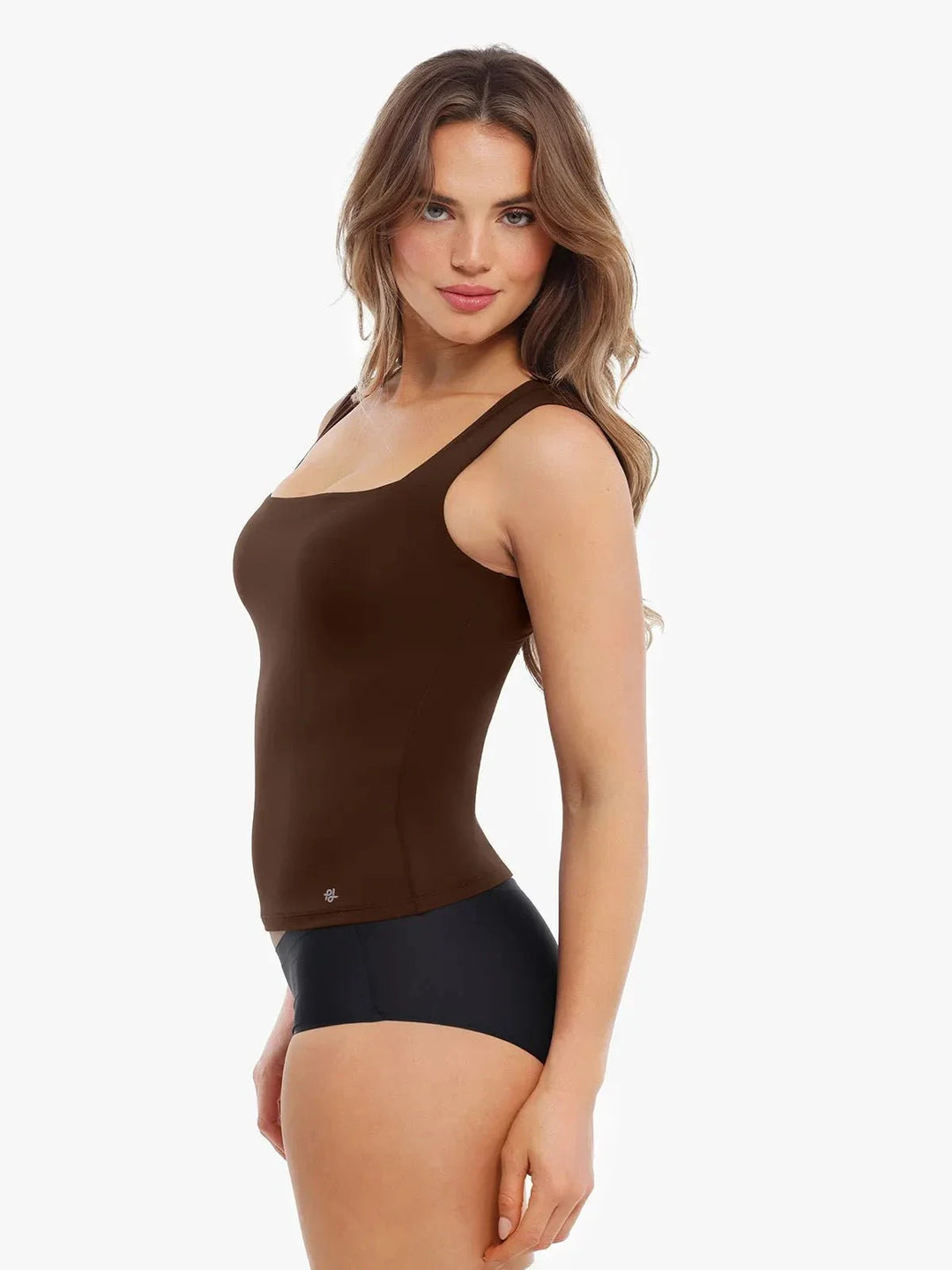 Cloud-Touch Double-Layer Shaping Sleeveless Top - Modefluss