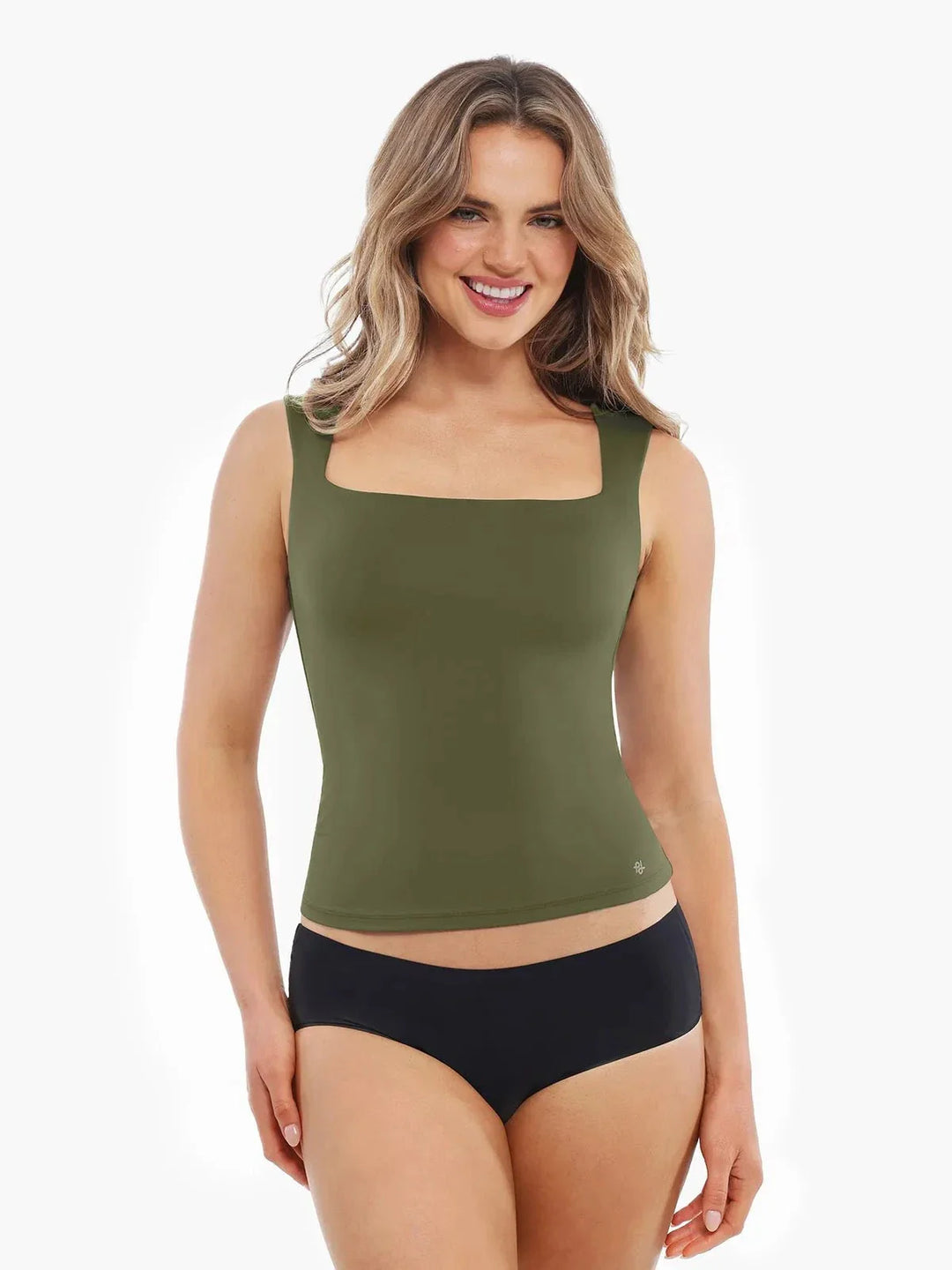 Cloud-Touch Double-Layer Shaping Sleeveless Top - Modefluss
