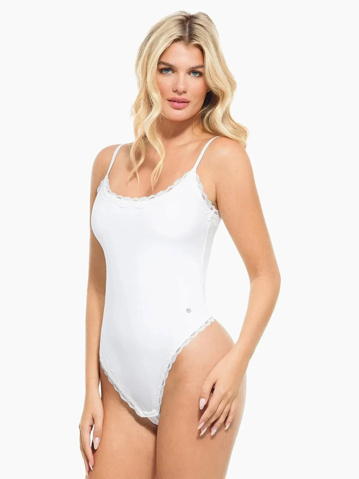 Cloud-Touch Shaping All-in-One Lace Bodysuit - Modefluss