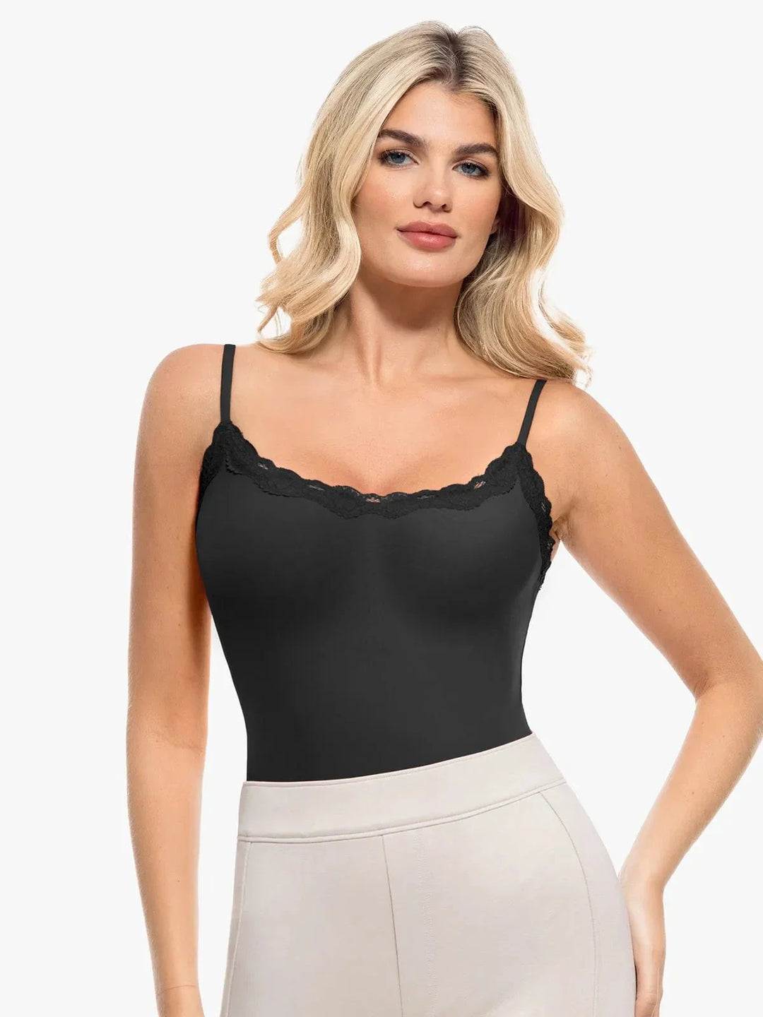 Cloud-Touch Shaping All-in-One Lace Bodysuit - Modefluss
