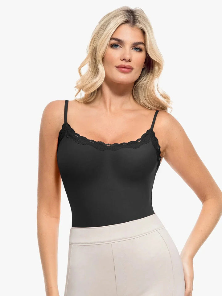 Cloud-Touch Shaping All-in-One Lace Bodysuit - Modefluss