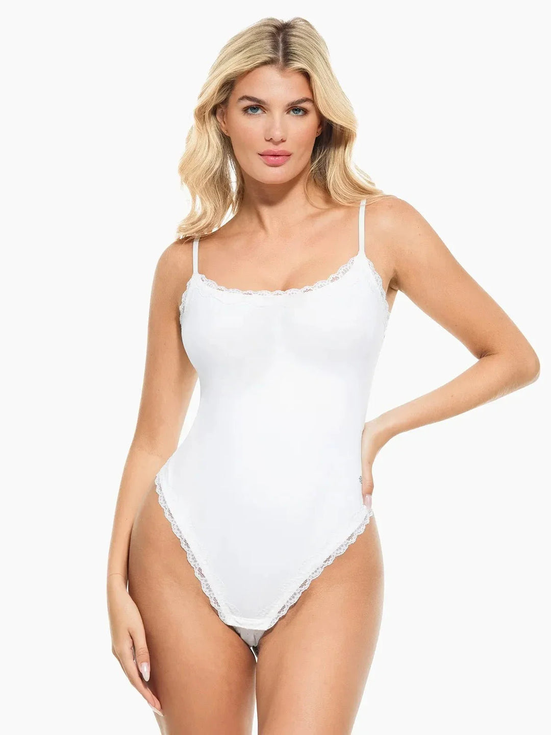 Cloud-Touch Shaping All-in-One Lace Bodysuit - Modefluss