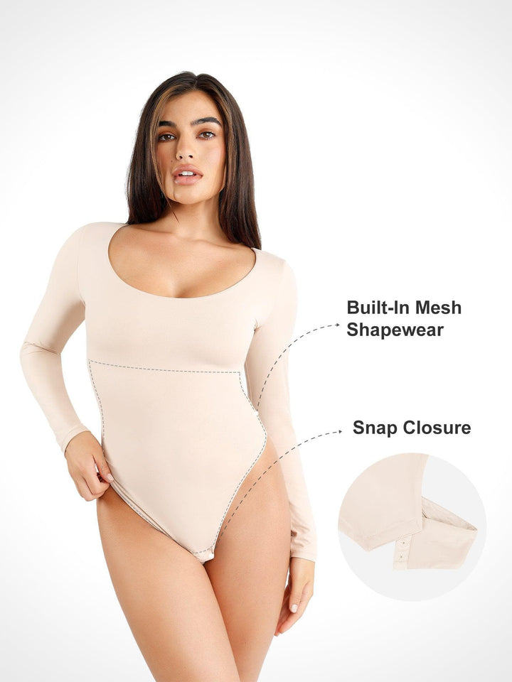 Shapewear Cloudsense Seamless Slimming Thong Bodysuits