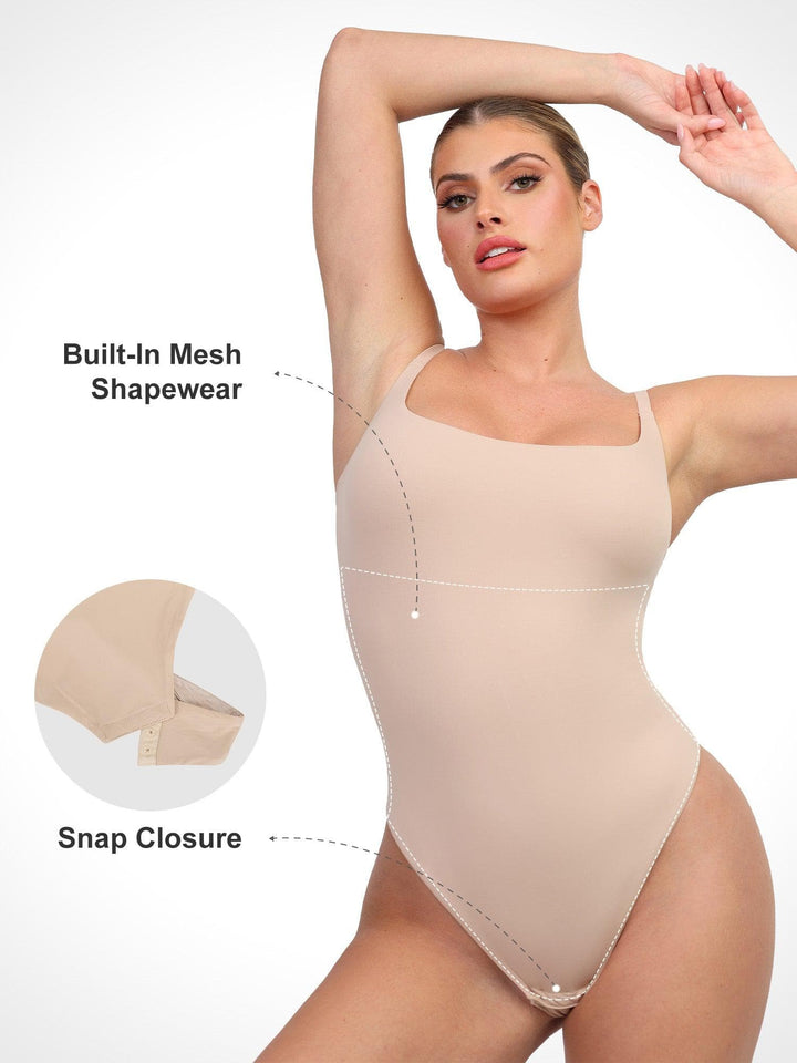 Shapewear CloudSense Soft Sculpting Thong Cami Bodysuit