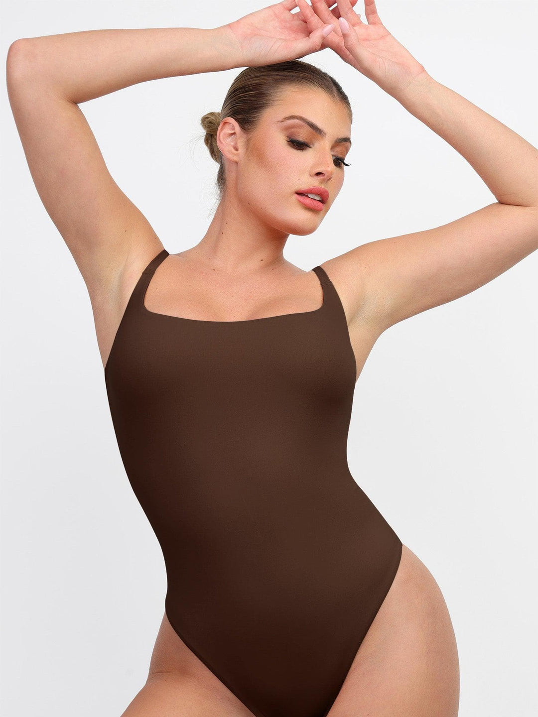 Shapewear Cloudsense Sculpting High-Cut Thong Cami Bodysuit - Modefluss