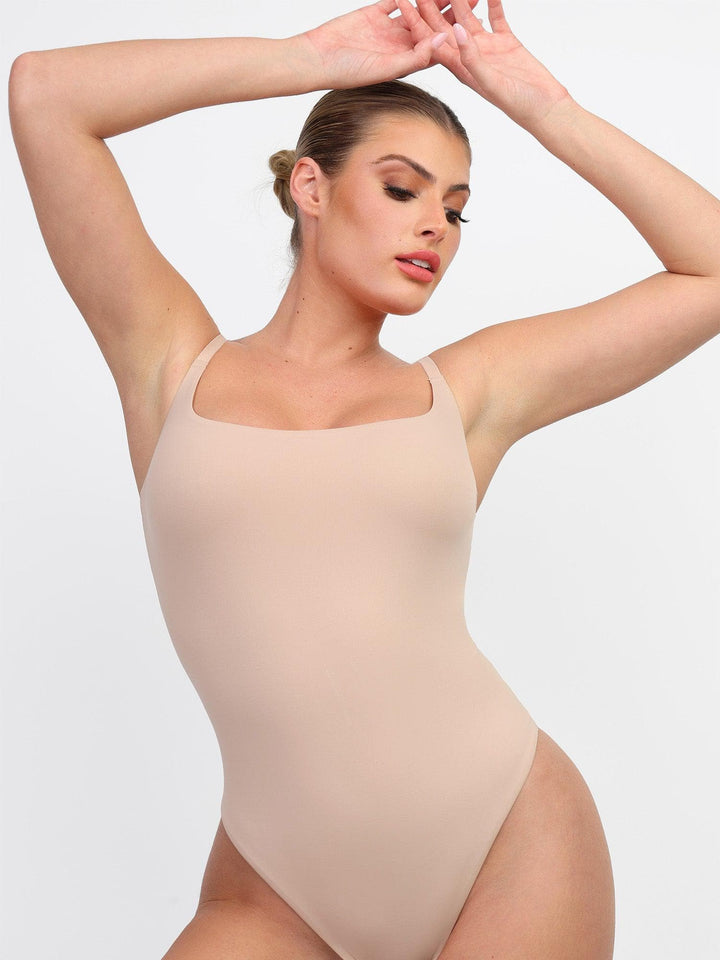 Shapewear Cloudsense Sculpting High-Cut Thong Cami Bodysuit - Modefluss