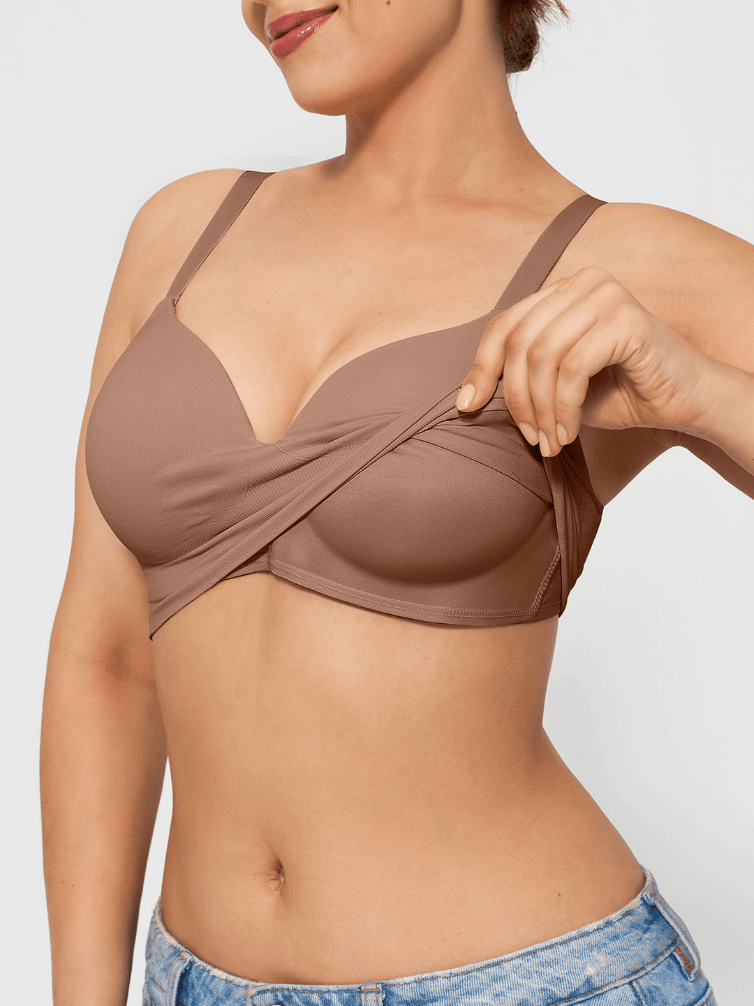 ContourLift™ Seamless Wireless Shaping Push Up Bra - Modefluss