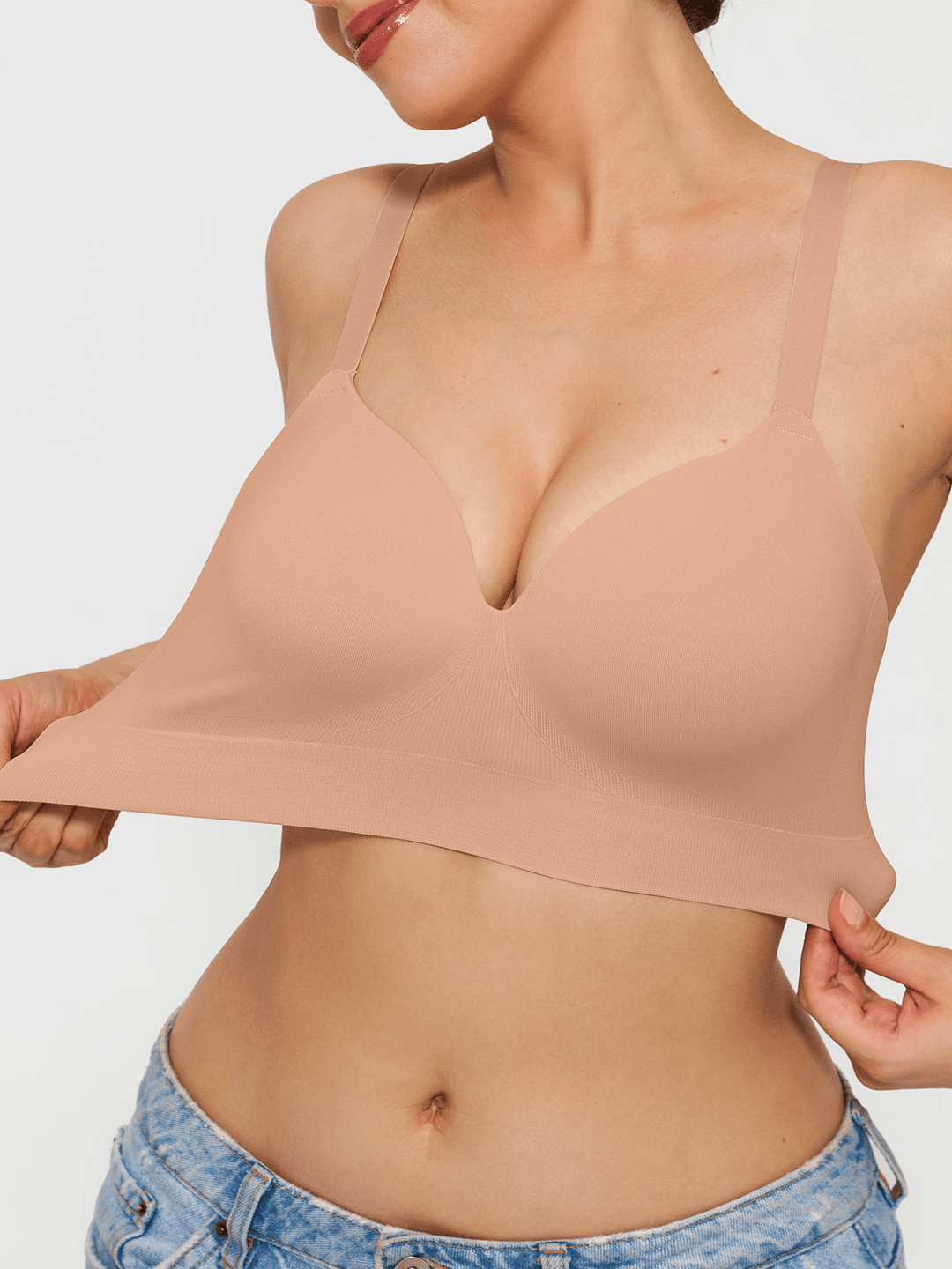 ContourLift™ Seamless Wireless Shaping Push Up Bra - Modefluss