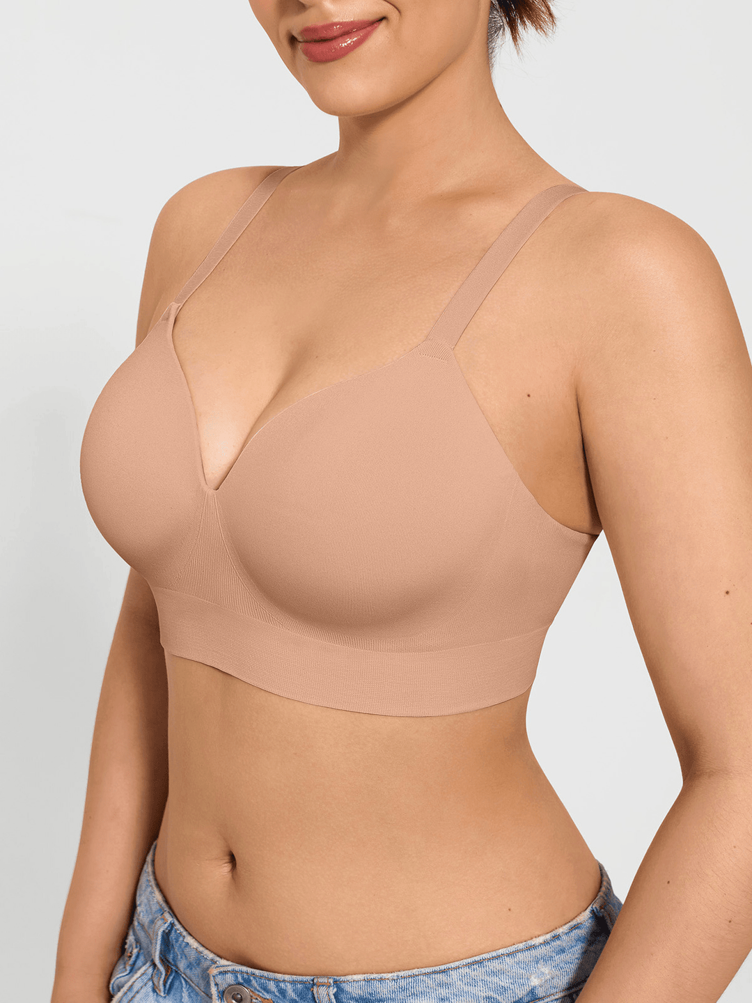 ContourLift™ Seamless Wireless Shaping Push Up Bra - Modefluss