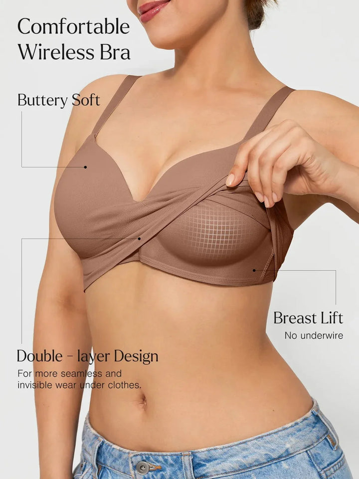 ContourLift™ Seamless Wireless Shaping Push Up Bra - Modefluss