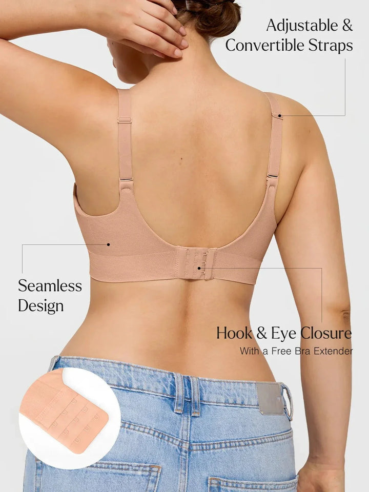 ContourLift™ Seamless Wireless Shaping Push Up Bra - Modefluss