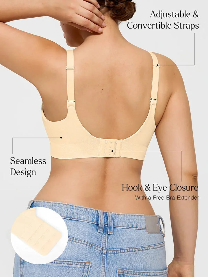 ContourLift™ Seamless Wireless Shaping Push Up Bra - Modefluss