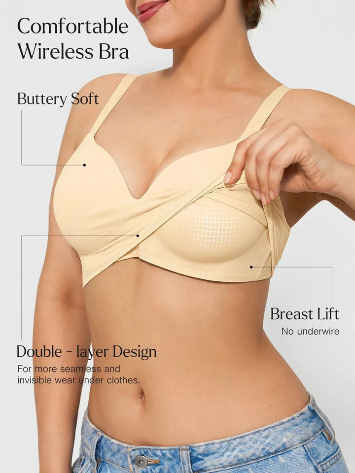 ContourLift™ Seamless Wireless Shaping Push Up Bra - Modefluss