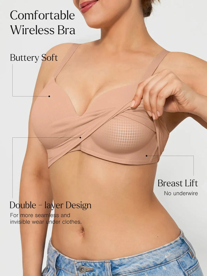 ContourLift™ Seamless Wireless Shaping Push Up Bra - Modefluss
