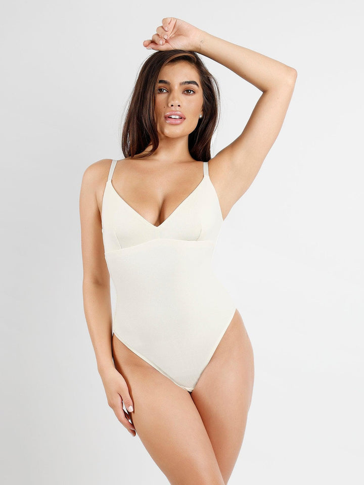 Shapewear Modal Sculpting Cami Thong Bodysuit - Modefluss