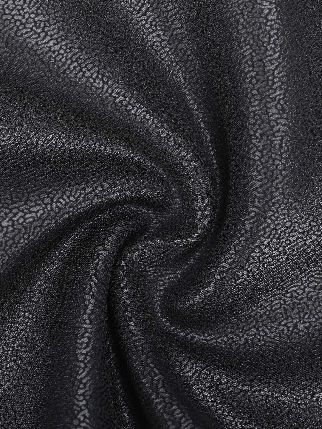 Shapewear Faux Leather Tummy Control High Rise Leggings - Modefluss