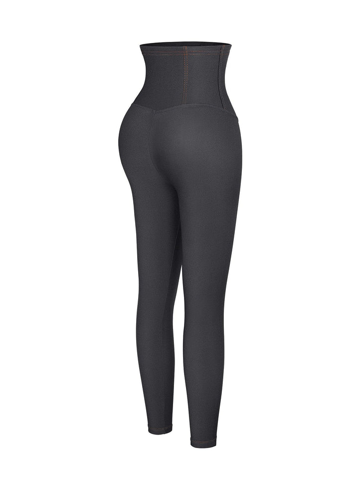 Shapewear High-Waist Tummy Control Denim Leggings - Modefluss